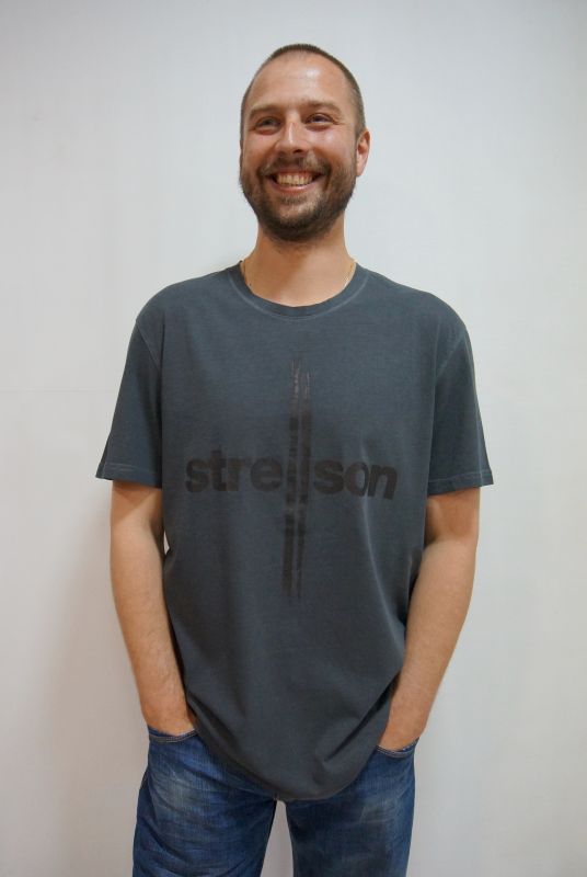 Футболка STRELLSON 11LOGAN-R10006833 L темно-серый 2106/37 