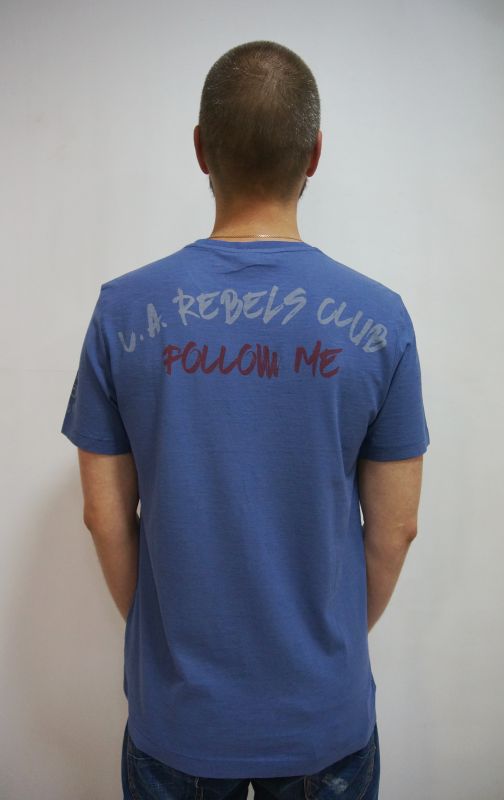 Футболка  BLAUER MANICA CORTA M синий 868  