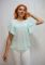 Блуза Pedro del Hierro 4533704-25-03-099 M светло-мятный 1804 