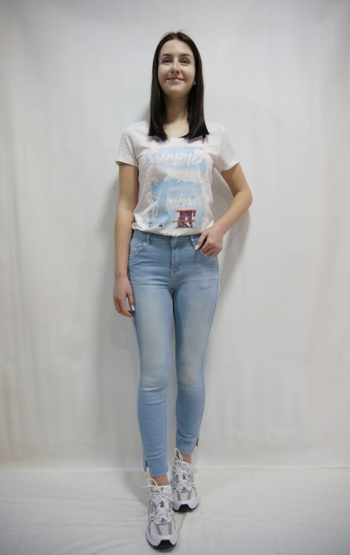 Джинси ROSHER ANTONIA SKINNY 340 34-28 блакитний 230403 
