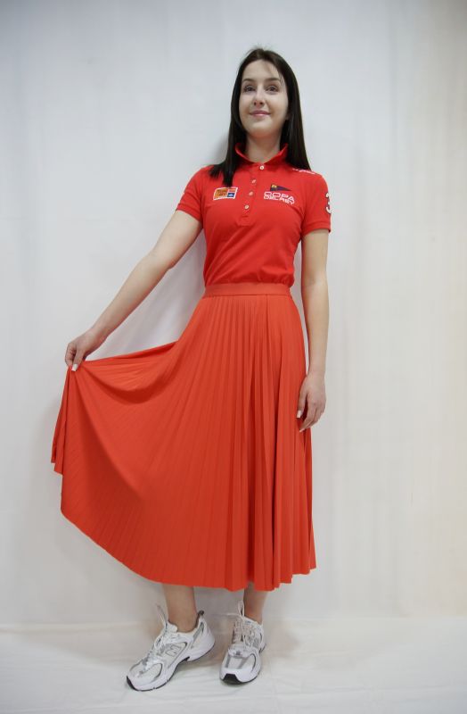 Спідниця  LILI-YA PLISSEE  XS  коралловий 230412 