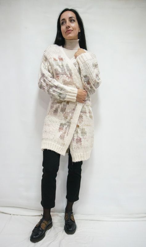 Кардиган  PIMKIE LARASH  M-L  белый+разноцветный 201006