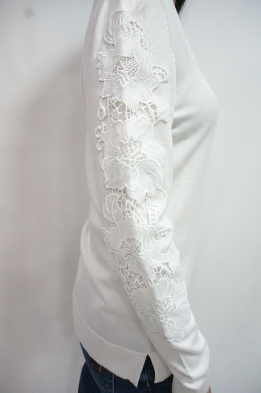 Пуловер ALBA MODA  34642/5  36 белый 181117