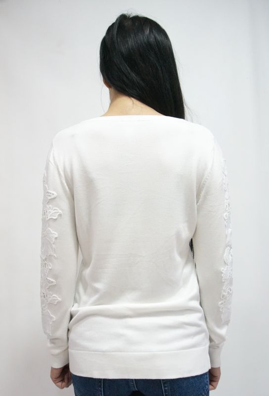 Пуловер ALBA MODA  34642/5  36 белый 181117