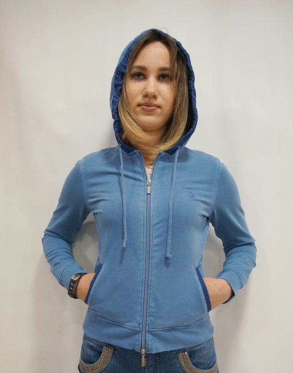 Толстовка   U.S.POLO ASSN.  DANITA 32154  XS  темно-голубой