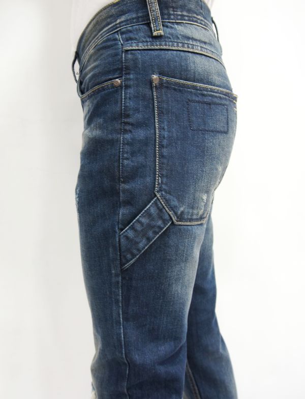 Джинсы Bsk  RW80122-s  30/34  темно-синий  12230 