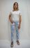 Джинсы  GERRY WEBER  422221 36 бело-синий 2106/1