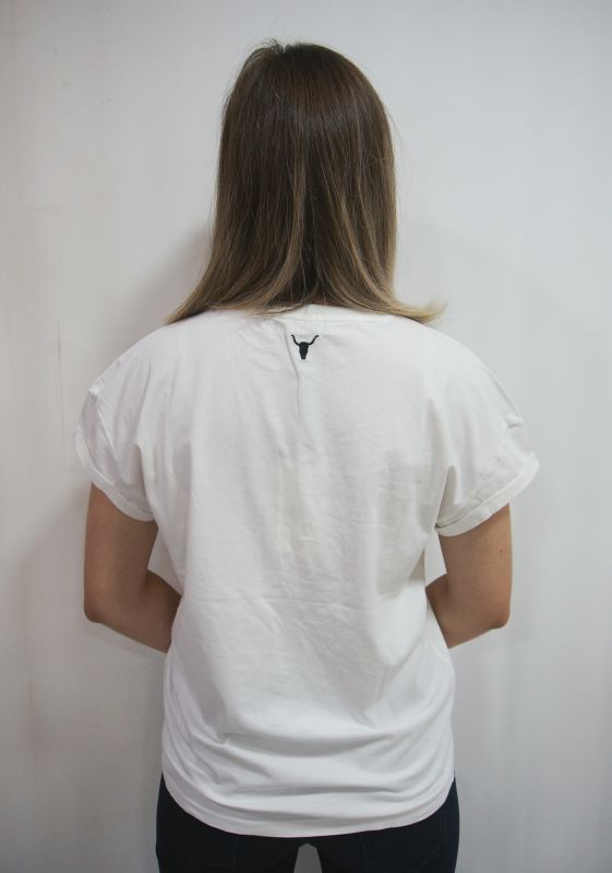Футболка ALIX THE LABEL  2038.92.593 XS молочный 2106/28 