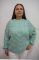 Женский свитер KNITWEAR 654-3092 16 ментол 201201 