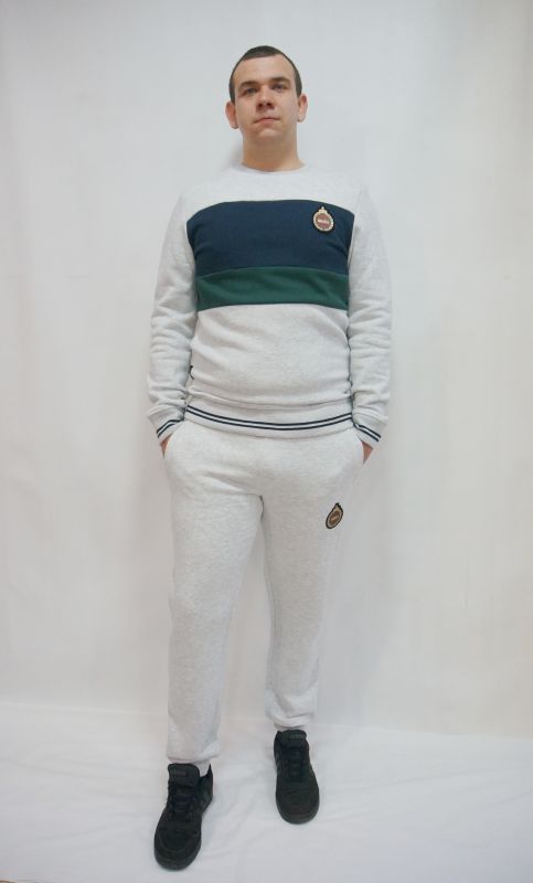 Костюм DUFFER DFFTM10556 XS бело-серый 190928